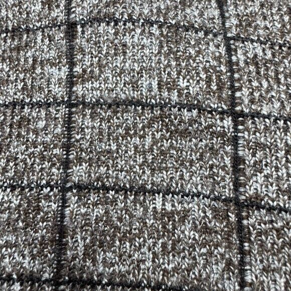 Gioberti Mens Full-Zip Cardigan Sweater Fleece Lining & Ribbed Large Tan - Picture 8 of 10